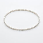 Minimal Pearl Strand Necklace