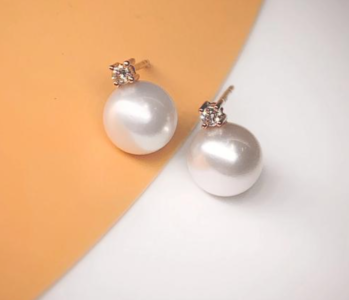 pearl earrings for sensitive ears